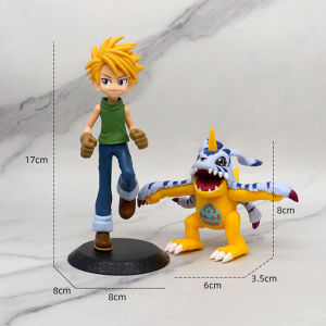 Bandai | Hot Anime Digimon 4 styles Handmade Taiyi Ancient Beast Gabbadadi Road Beast Handmade PVC Model Anime Toy Ornament Birthday Gift