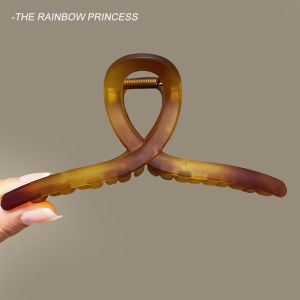 เรียบหรู ขนาดใหญ่ กิ๊บติดผม ผู้หญิง ด้านหลังหัวผมหางม้าคลิปฉลามเครื่องประดับผม 2024 ใหม่ Multi-quantity ผม Gripper