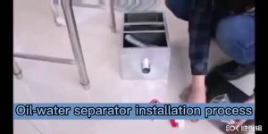 Stainless Grease Trap Oil-Water Separator high quality stainless steel