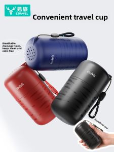 Portable Mini Travel Toothbrush and Toothpaste Set ETRAVEL