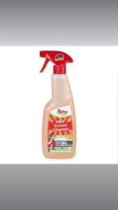 Poliboy Grease Cleaner Orange Scent – 500ml Kitchen Grease & Stain Remover for Induction Cooktops Gas Ranges and Tiles