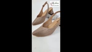 LILY SHOES - Panama Big Heels / Chunky Heel Wanita Real Pict Casual Trendy Berkualitas