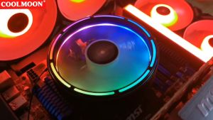 ❄️ ฮีทซิงค์ CPU Cooler ❄️ Coolmoon Glory RGB Heatsink ❄️