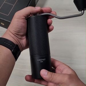 Cối xay cà phê Timemore C2S | Bản nâng cấp 2023 | Khung kim loại nguyên khối