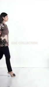 Atasan Batik Sultana - Batik Couple - Batik Wanita - Kemeja - Blouse Modern - Batik - Hem Batik - Seragam Batik