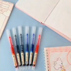 SCOOL 0.5mm Needle TubeRollerball Gel Gel Pen Quick Dry