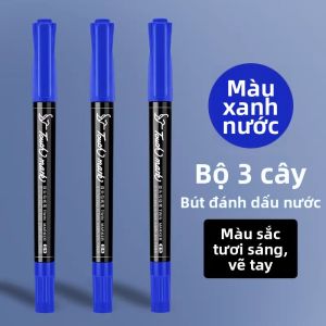 Touch Mark | Bút Hai Đầu Chống Nước Chống Dầu Khô Nhanh Không Trôi cho Bé