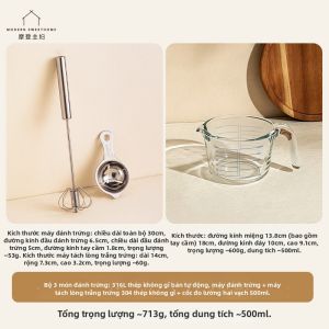 MODERN SWEETHOME | Máy Trộn Trứng Bán Tự Động 316L Thép Không Gỉ