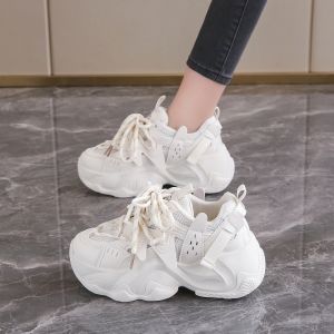 Womens Shoes for a Long Time Do Not Feel Tired Feet Soft Bottom 2024 New Arrival Autumn Work Dad Shoes Women Easiest for Match Sports Black Shoes