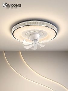 20 inch ceiling fan with light remote control retro ceiling fan ceiling light invisible silent ceiling fan living room dining room bedroom design