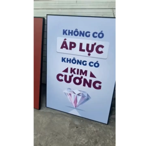 Bộ 6 Tranh Tráng Gương Slogan Truyền Cảm Hứng Kèm Khung Composite Trang Trí Văn Phòng Phòng Làm Việc Treo Tường Decor