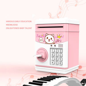 Creative Story Machine Multifunction Piggy Bank Unbreakable Kids Children Money Coin Saving Jar Storage Box Birthday Gifts Toys