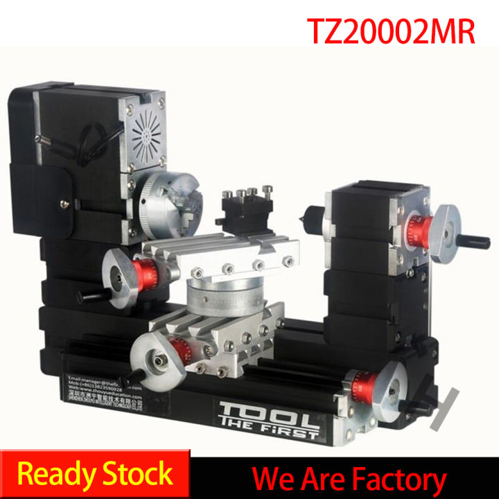 【Made in Germany】TZ20002MR DIY BigPower Mini Metal Rotating Lathe DC ...