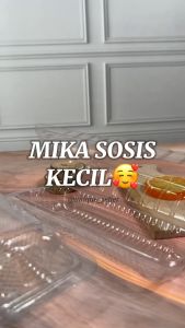 [1 Dus] Mika Sosis Kecil Pia 145 isi 2.000 pcs / Mika Sosil Kecil / Mika Pia Pie 145 / Tray Sosis Kecil / Tempat Sosis