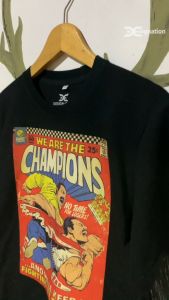 Kaos BAND QUEEN COMICS Musik Premium / KAOS DISTRO TSHIRT Rock N roll Musiccotton combed 30s keren vintage murah