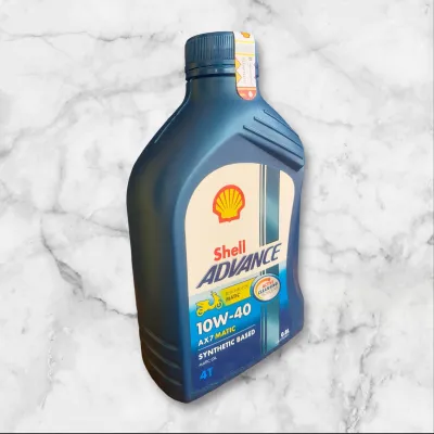 OLI SHELL AX7 MATIC 800ml…PERBOTOL..10w-40..