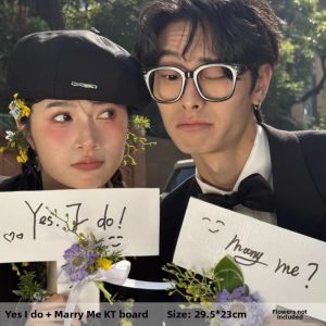 ZLVOEY | Engagement Wedding Photo Prop Handheld Sign