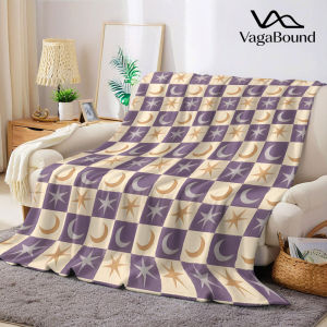 Luna Flannel Blanket Warm Soft Halloween Christmas Decorative Couch Warm Cozy All-Season Gift