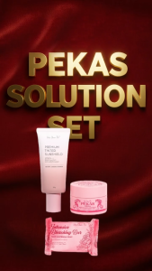 HER CHOICE PH SET E PEKAS MELASMA REMOVER SET PEKAS MELASMA REMOVER CREAM  INTENSIVE BLEACHING BAR SOAP IBB  & PREMIUN TINTED SUNSHIELD