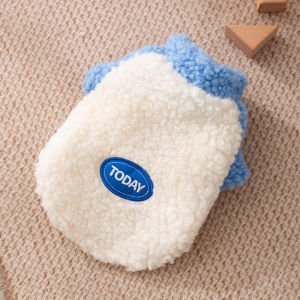 Warm Lamb Fur Autumn Winter Dog Clothes Two Legs Cat Clothes Anti Shedding Teddy Pomeranian Dog Sweater Four Legs Cat Clothes