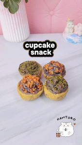 Cupcake Sehat Snack Hamster Premium I Filling Buah & Sayur Kering Tanpa Pengawet