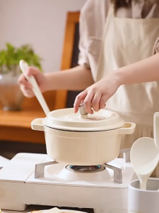 ซิลิโคนครัวชุดเครื่องครัว 18 ชิ้นอุปกรณ์ทำอาหารชุดเครื่องครัวทนความร้อน Spatula ซิลิโคนพลั่วสีขาว