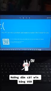 Usb boot dùng để cài lại win fix mọi lỗi màn hình xanh