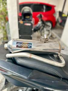 Knalpot Stainles steal original ryusei project pnp all beat all mio all vario pcx nmax motor matic