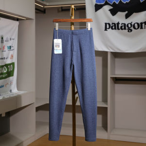 Winter Thickened Warmth-Preserving Mens Wool Silk Blend Fleece-Lined Pants Home Comfortable Mid-Waist Long Trousers