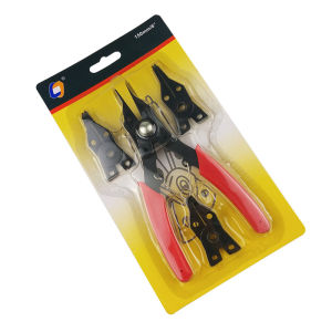 Suomi 4 In 1 Circlip Pliers Internal External Curved Straight Pliers Retaining Clips Snap Ring