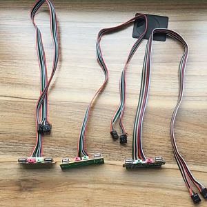Front Panel PC USB 2.0 DEPAN + JACK AUDIO MIC PCB 6.8 CM