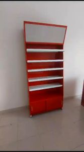 Backwall Rak Rokok Kosmetik Minimarket Belakang Meja Kasir P x L x T ( 90 x 30 x 200cm ) 5 Susun Ambalan