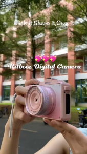 KP-3 Digital Camera 64MP WIFI 4K DSLR Camera Autofocus Vlog Camera 18X HD Digital Zoom 1450mAh