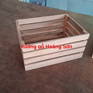 THÙNG GỖ TỰ NHIÊN TRANG TRÍ ĐA NĂNG NHIỀU KÍCH CỠ