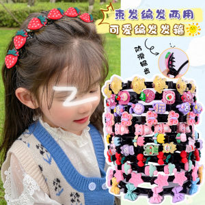 No Damage Hair Accessories for Girls Children Headbands Hair Clips Styling Tools Korean Style Baby Hair Accessories