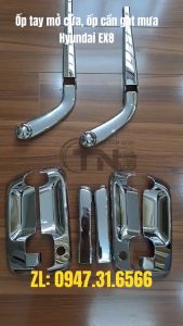 Ốp cần gạt mưa tay mở cửa xe tải Huyndai EX8 - Hàn Hàn Quốc Cao Cấp