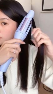 Máy uốn tóc làm xoăn tự động lớp phủ gốm sứ bảo vệ tóc khi tạo kiểu đường kính 32mm