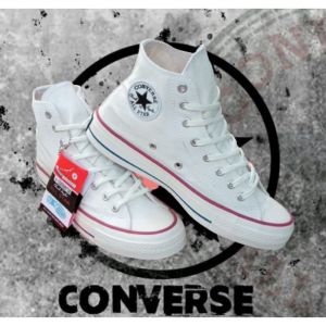 SEPATU SNEAKERS CONVERSE70S CT UNDEFEATED FULL HITAM SEKOLAH PRIA WANITA