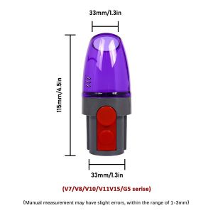 Vacuum Suction Head Adapter For Dyson V8 V10 V11 V15 G5 V10slim V12slim Vacuum Cleaner Home Storage Bag Nozzle Pump Components
