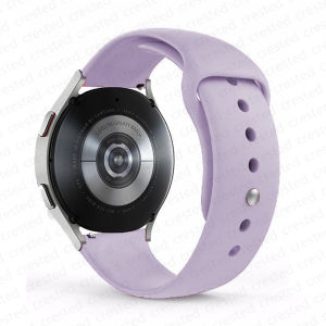 20mm/22mm Strap For Samsung Galaxy watch 7 6 4 Classic/5 pro/3/Active 2/Gear S3 Silicone correa bracelet Huawei GT 2e 3 4 band