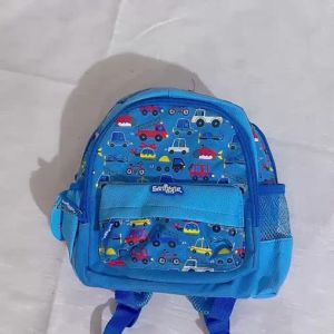 STAustralia original smiggle baby schoolbag tadika backpack lelaki tengah dan kecil kelas 1-4 tahun versi korea beg kereta 11 inchL1119