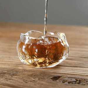 Vintage Style Japanese Glass Tea Cup