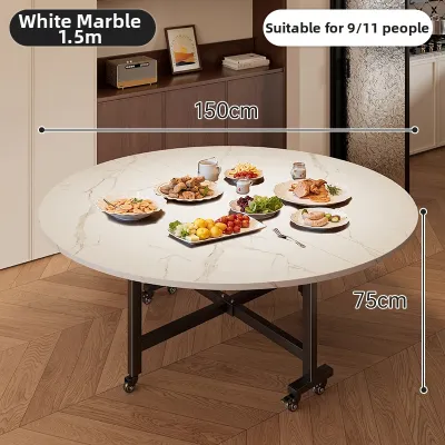 ZHUSHANXIA | Vintage Folding Round Table