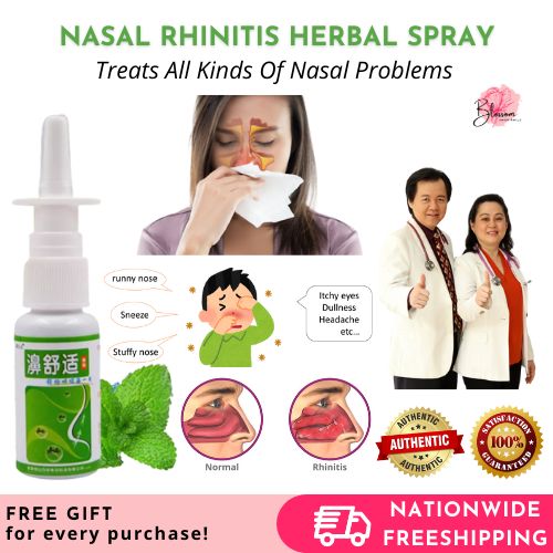 FLASH SALE! 💯 ORIGINAL Herbal Comfort Nasal Rhinitis Spray Sinusitis