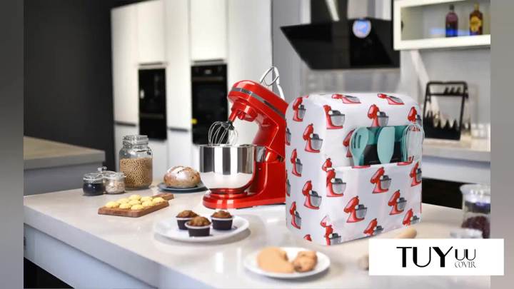 Kitchen Aid Mixer Cover,Kitchen Aid Mixer Covers For Stand Mixer,Kitchen Aid Stand Mixer Cover Compatible with 6-8 Quart Kitchenaid/Mixers/Tilt Head Bowl Lift.Kitchen Aid Mixer Accessorie