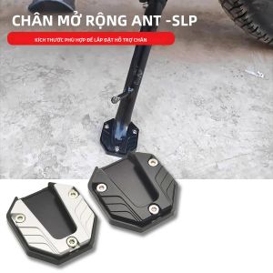 Hợp Kim Nhôm CNC Chân Đế Xe Máy Mở Rộng Bên Hỗ Trợ Mở Rộng Đế Mở Rộng Miếng Lót Chân Moto Xe Đạp Phụ Kiện