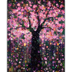Jigsaw Puzzle 500 1000 1200 2000pcs Vibrant Tree Of Life With Colorful Leaves And Roots Symbolic Art For Adults Stress Relief