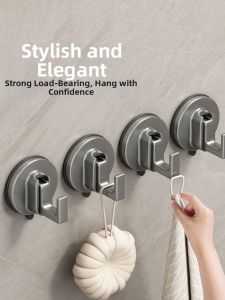 FAJIENUO | Vacuum No-Drilling Suction Hooks Heavy Duty