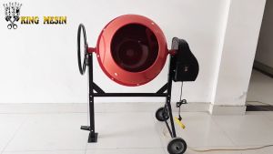Mesin Pengaduk Semen Listrik 200L Molen Concrete Mixer Electric 200 LITER TERBAIK