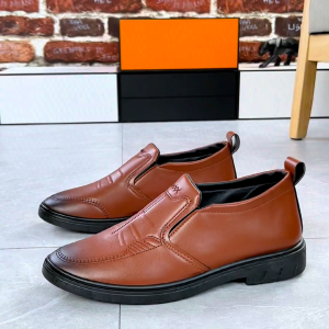 Dominov Sepatu Slip On Formal Pantofel Pria Julio Kasual Quality Premium Warna Hitam